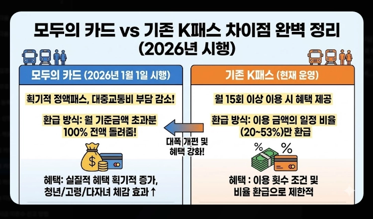 2026 모두의 카드 k패스 발급(방법, 절차, 비교)(+FAQ)