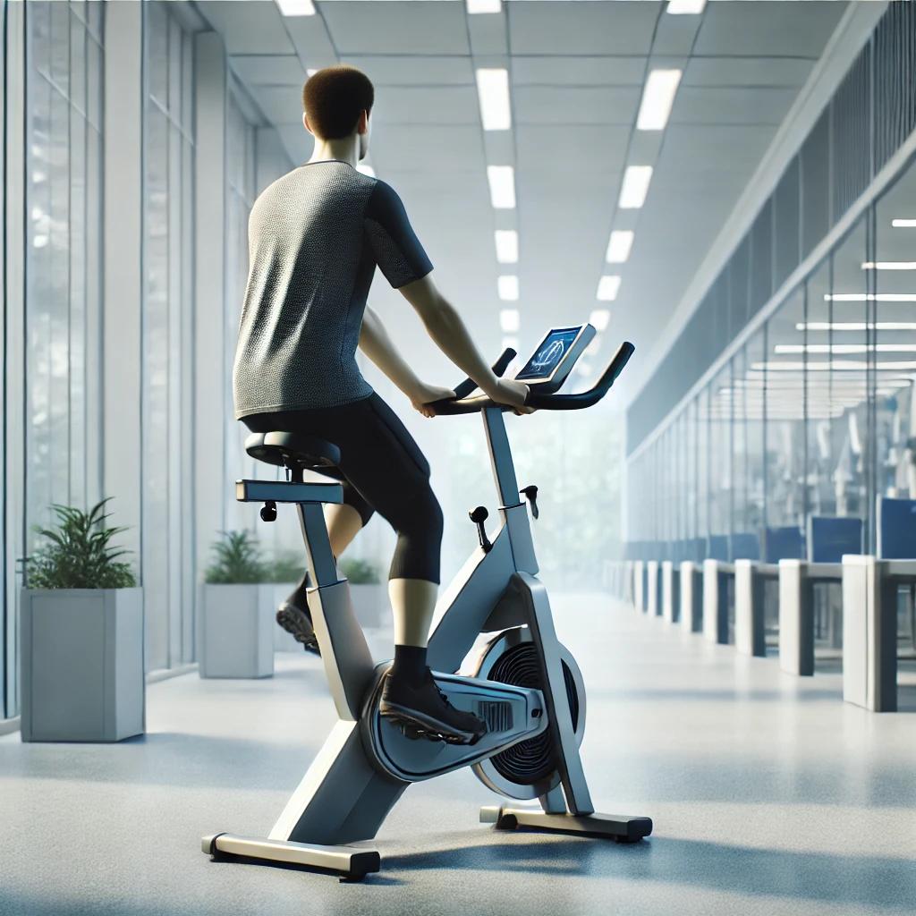 실내자전거 허리