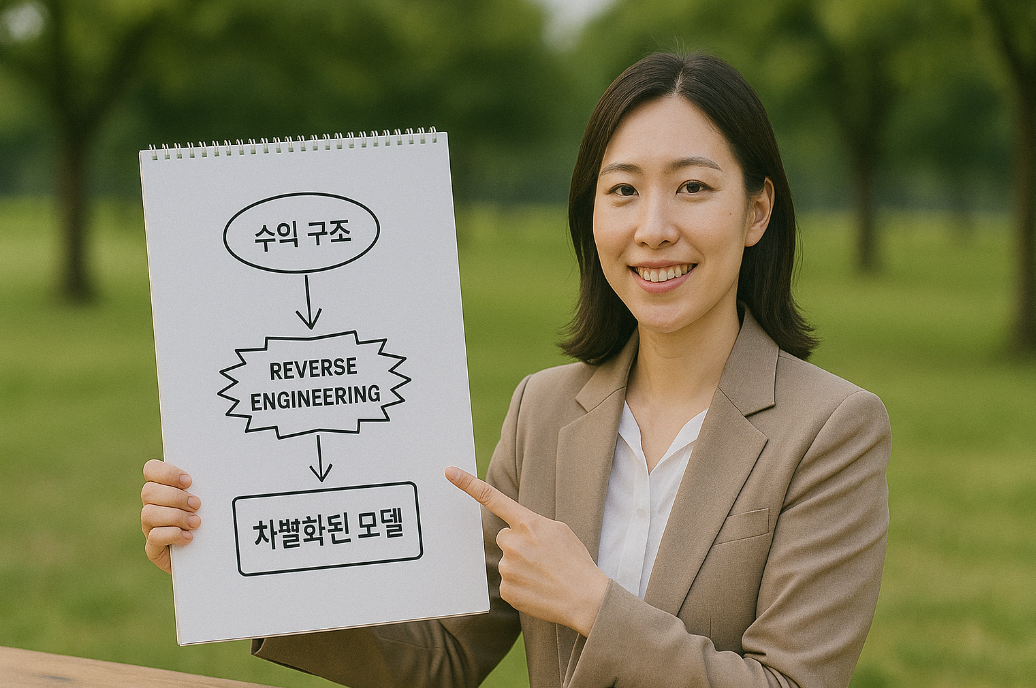 경쟁사 수익 구조 리버스엔지니어링해 차별화된 모델 구축