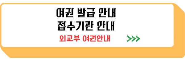 여권 발급 준비물 비용 소요기간