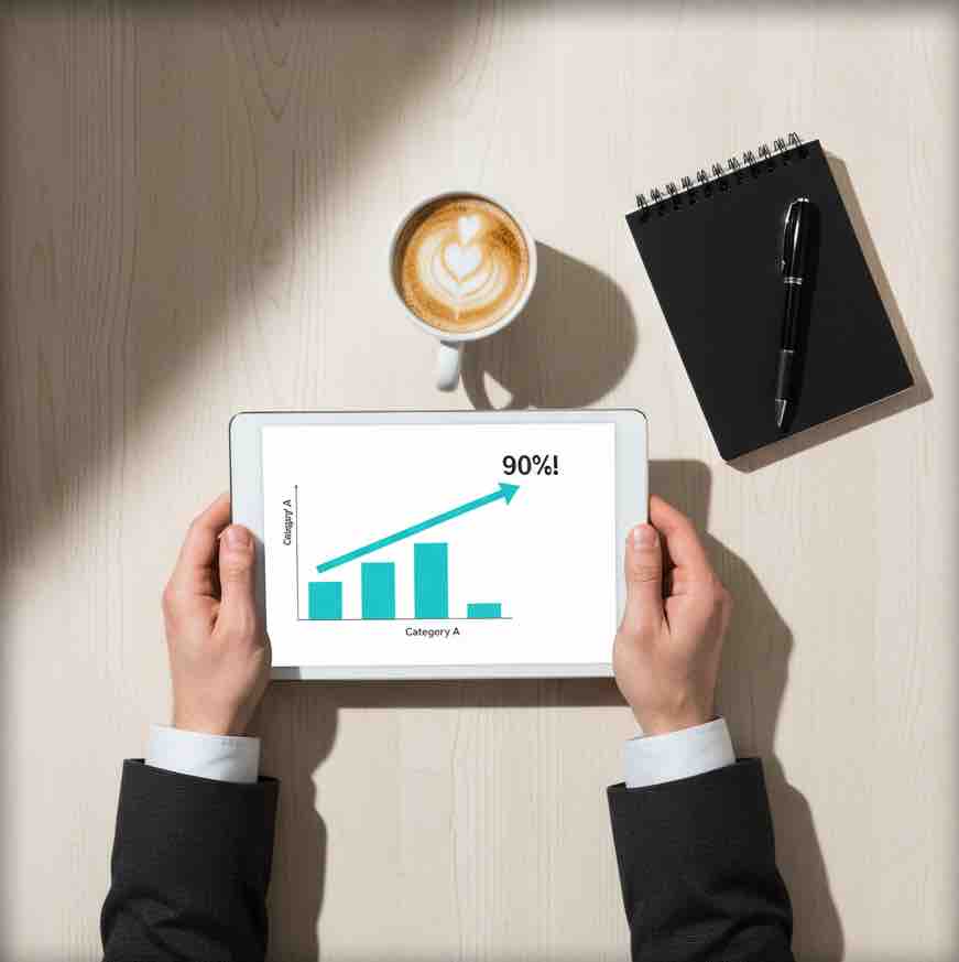 통계와 사실로 시선 끌기