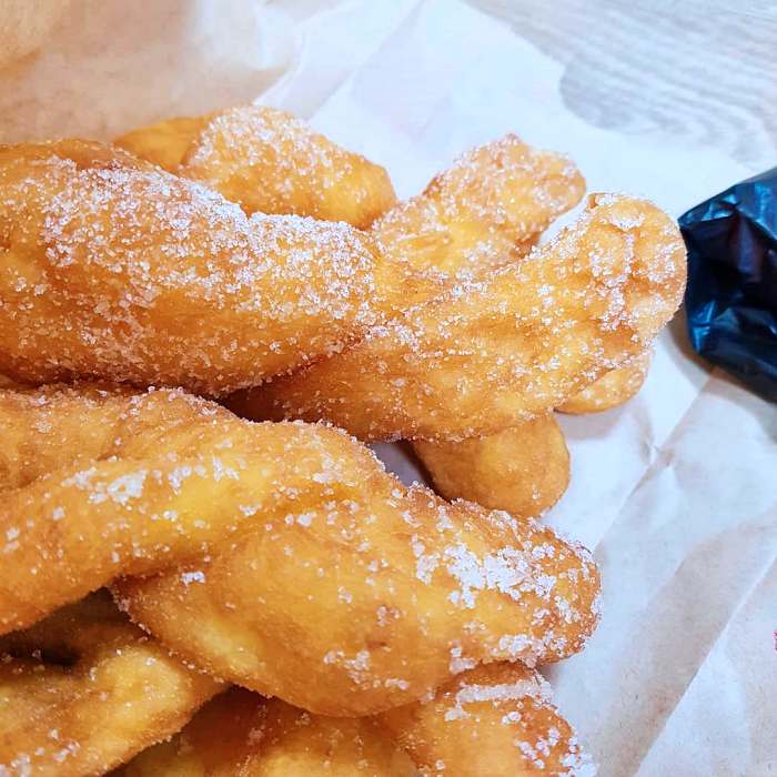 생방송 오늘저녁 부천 역곡상상시장 30cm 대왕꽈배기 맛집