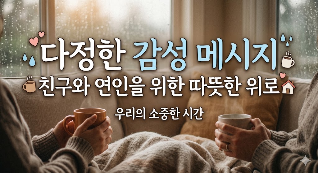 비오는날 인사말