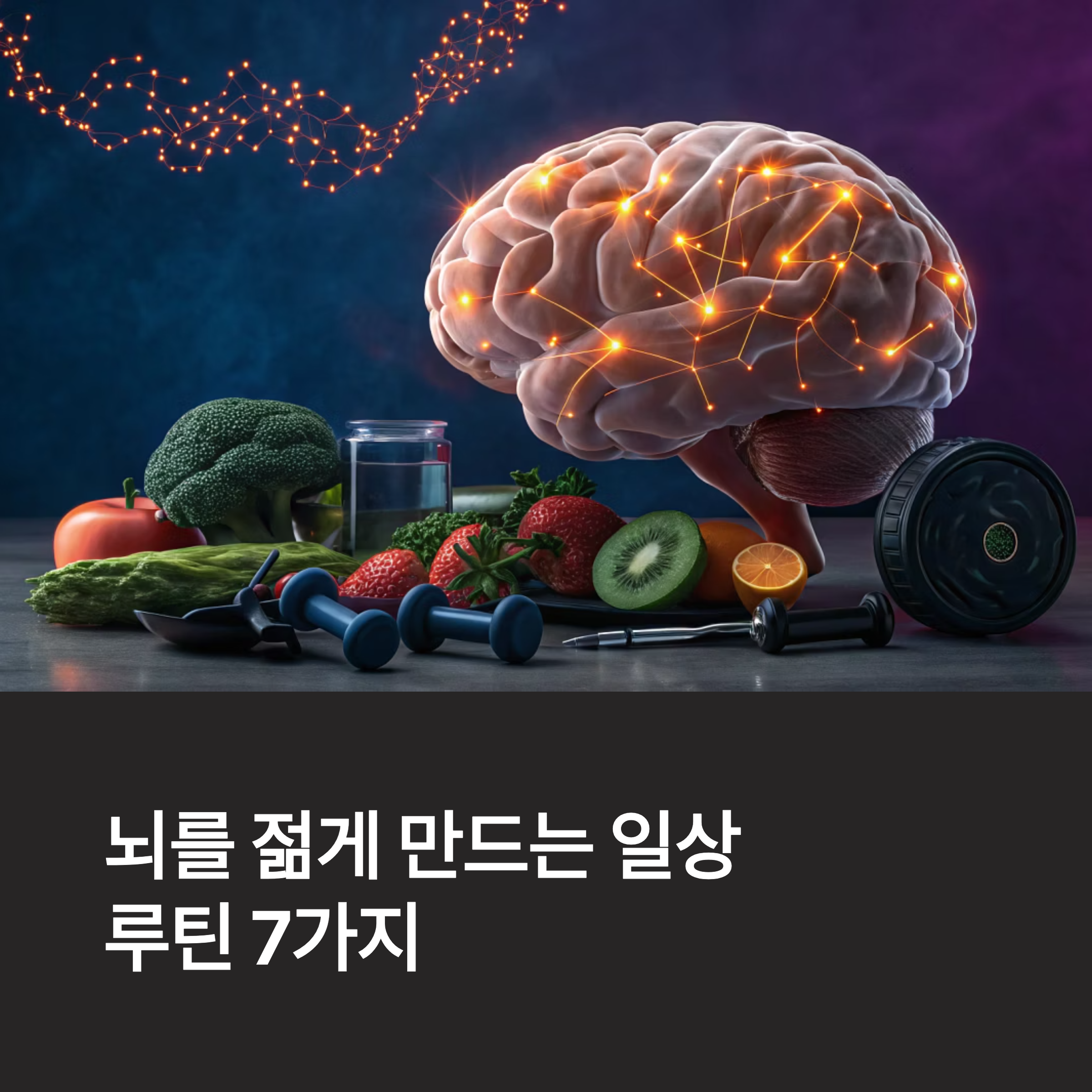 뇌를 젊게 만드는 일상