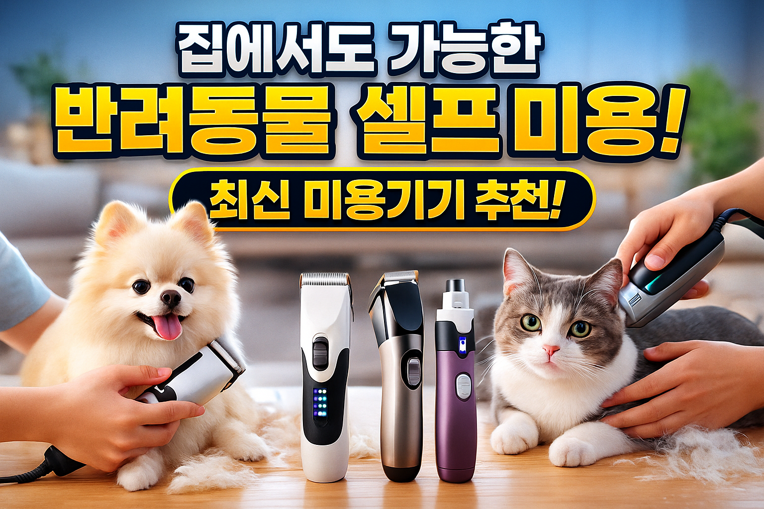 반려동물 셀프 미용