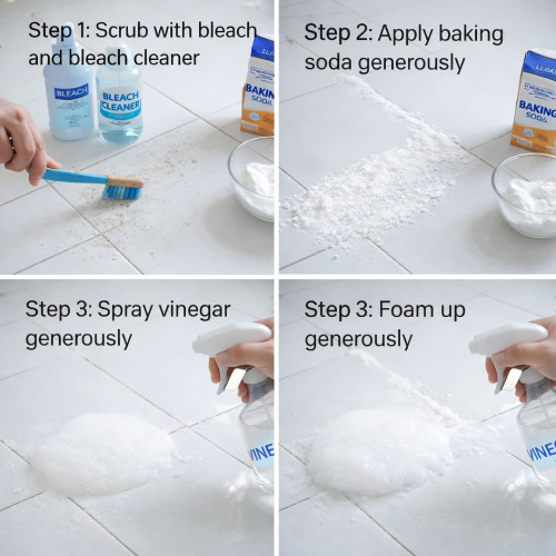 주방 타일 곰팡이 제거, 줄눈까지 깨끗하게 관리하는 법