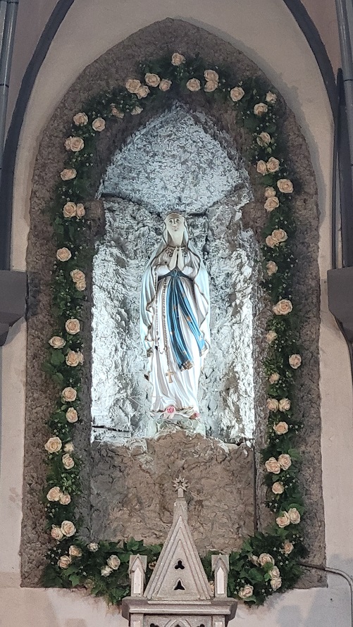 감곡성당 매괴 성모님 사진