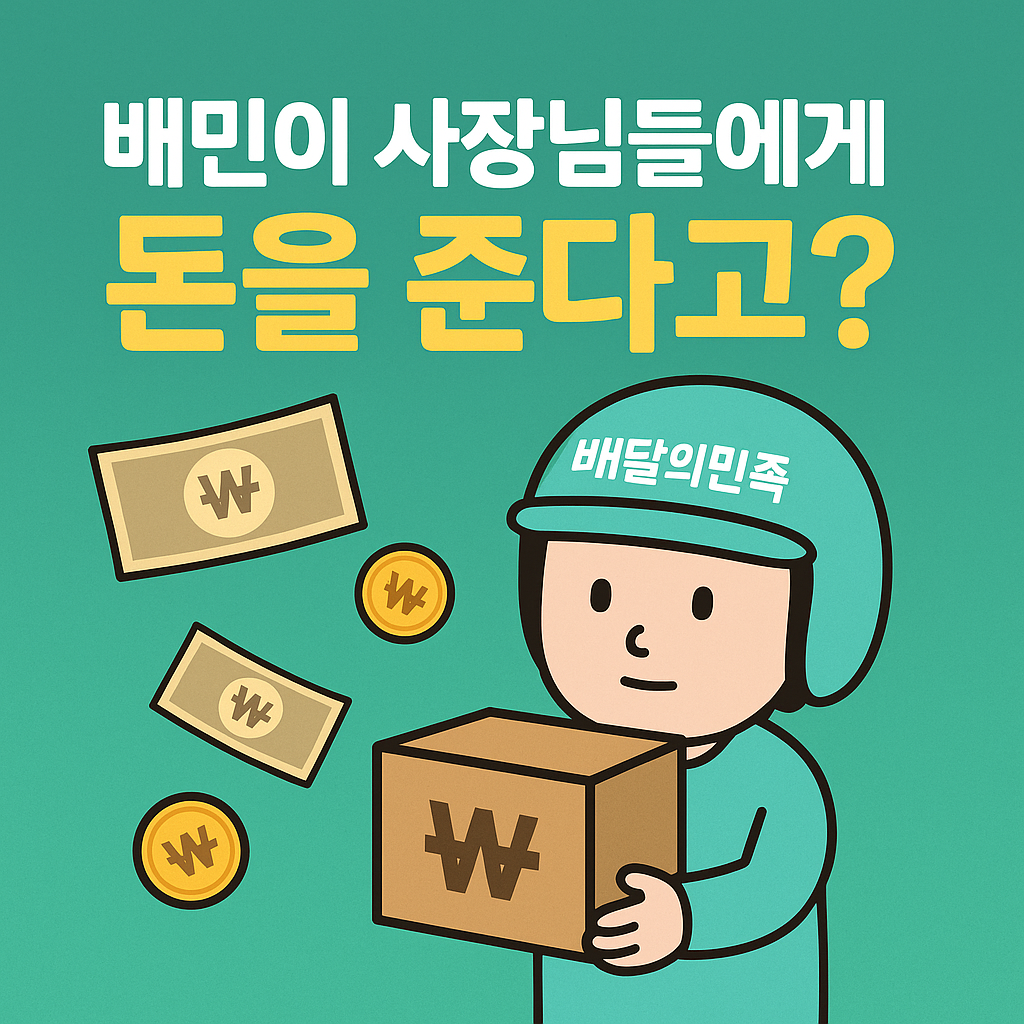 배민 민생지원금 50만 원, 지금 신청 안 하면 손해예요!