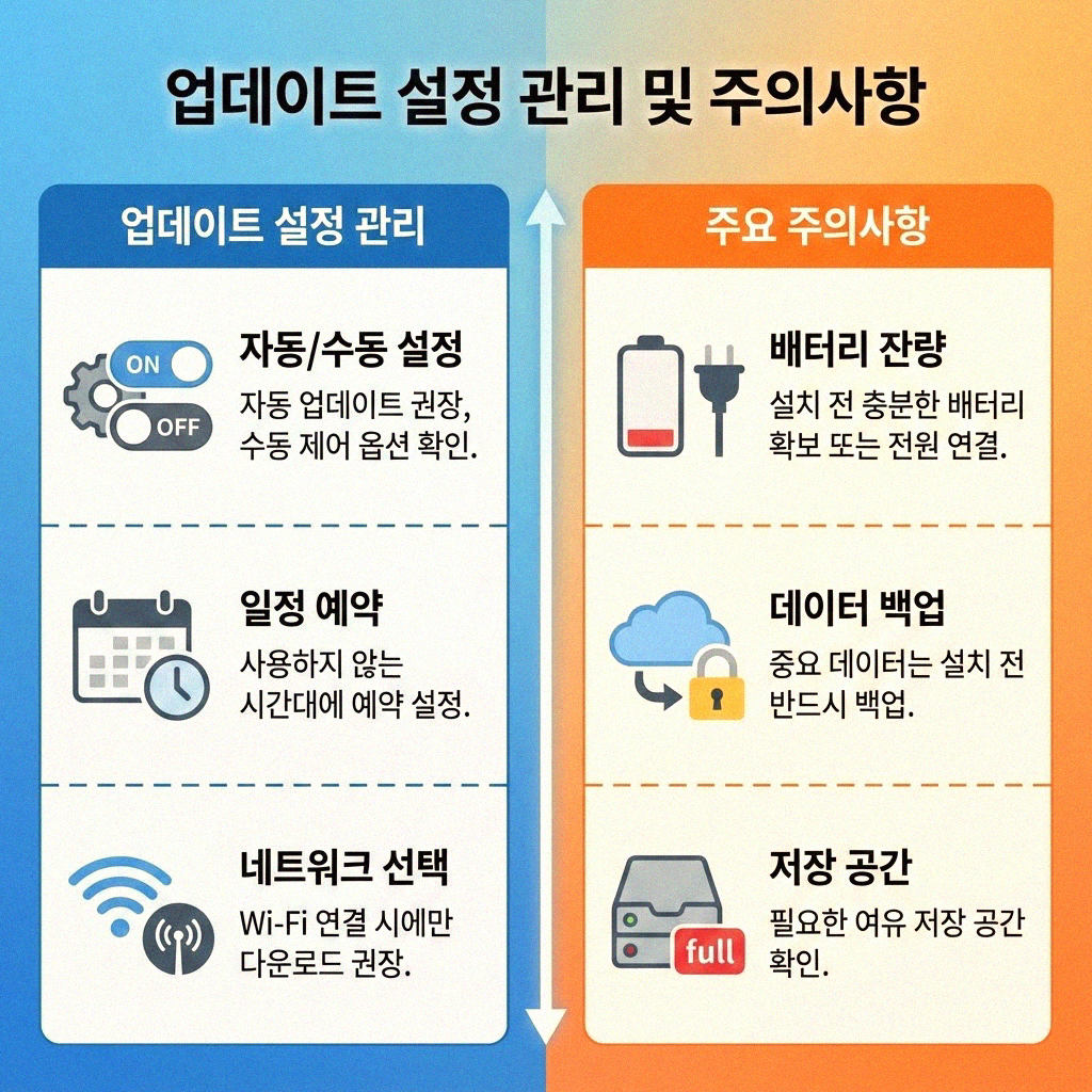 아이폰 앱, 궁금할 때마다 직접 업데이트하기