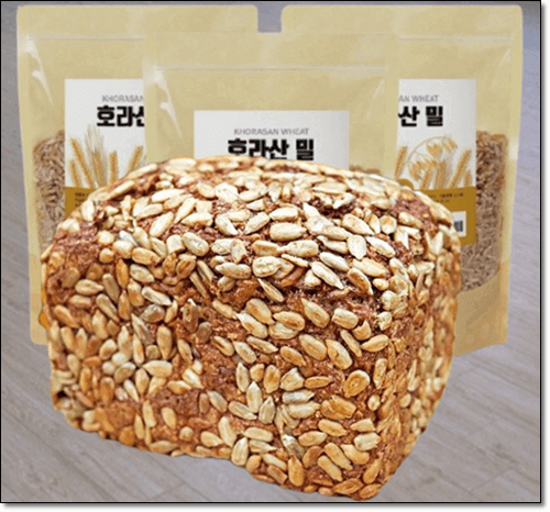 호라산밀과 잡곡 빵