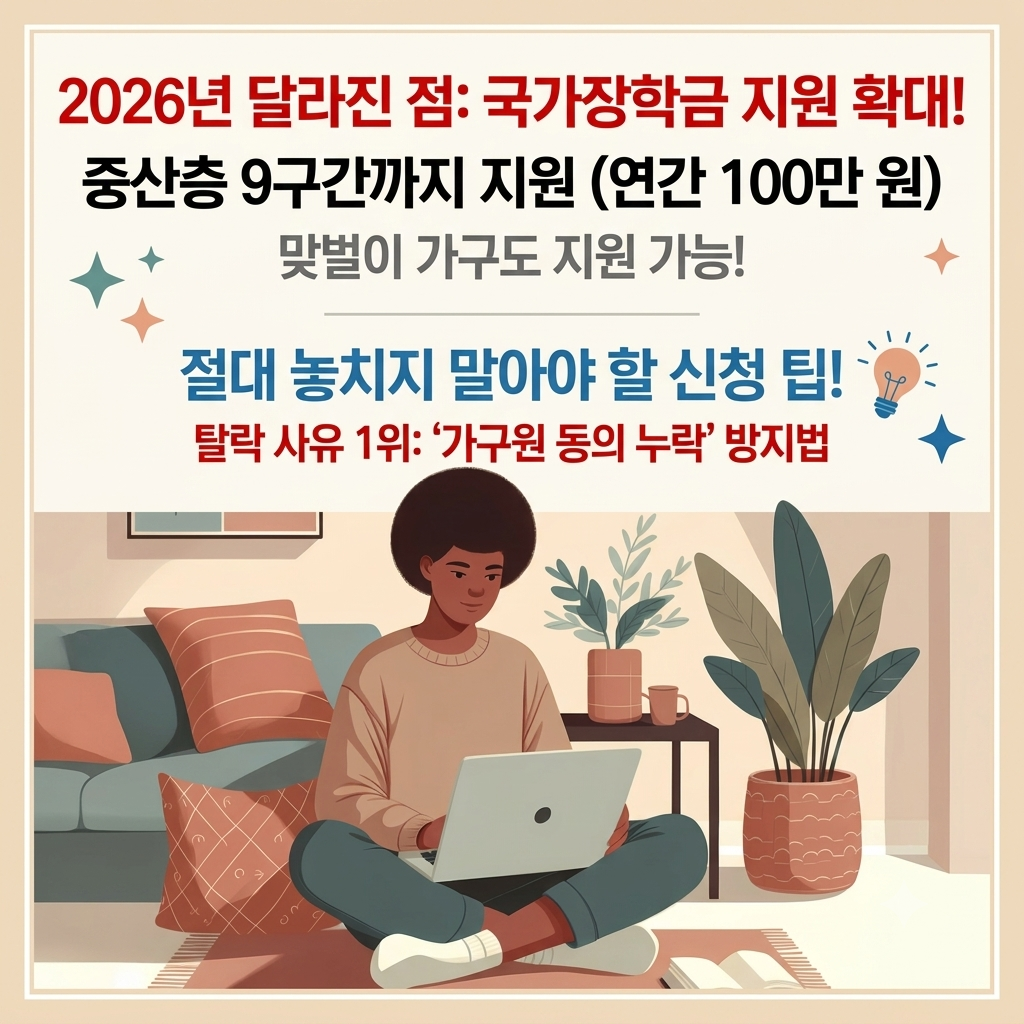 2026년 2학기 국가근로장학금 2차 신청하러 가기