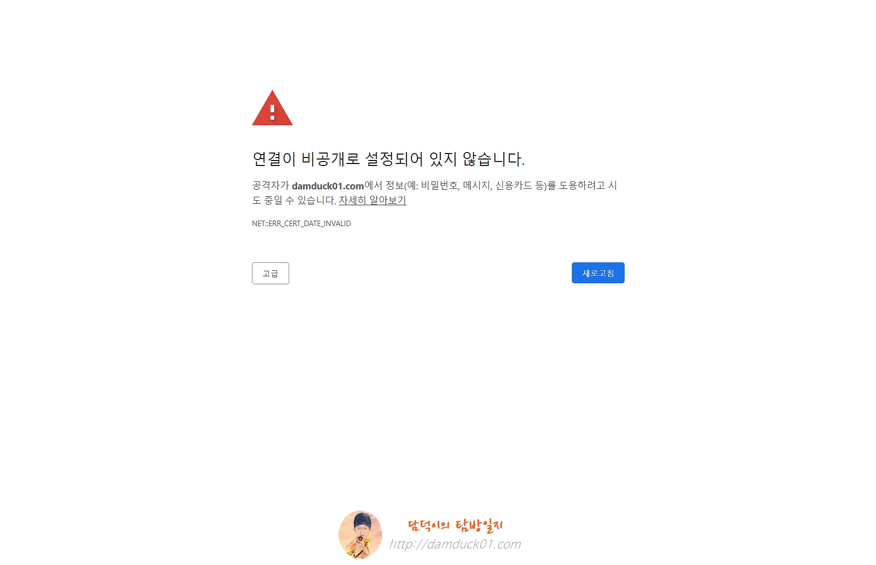 https 접속 오류