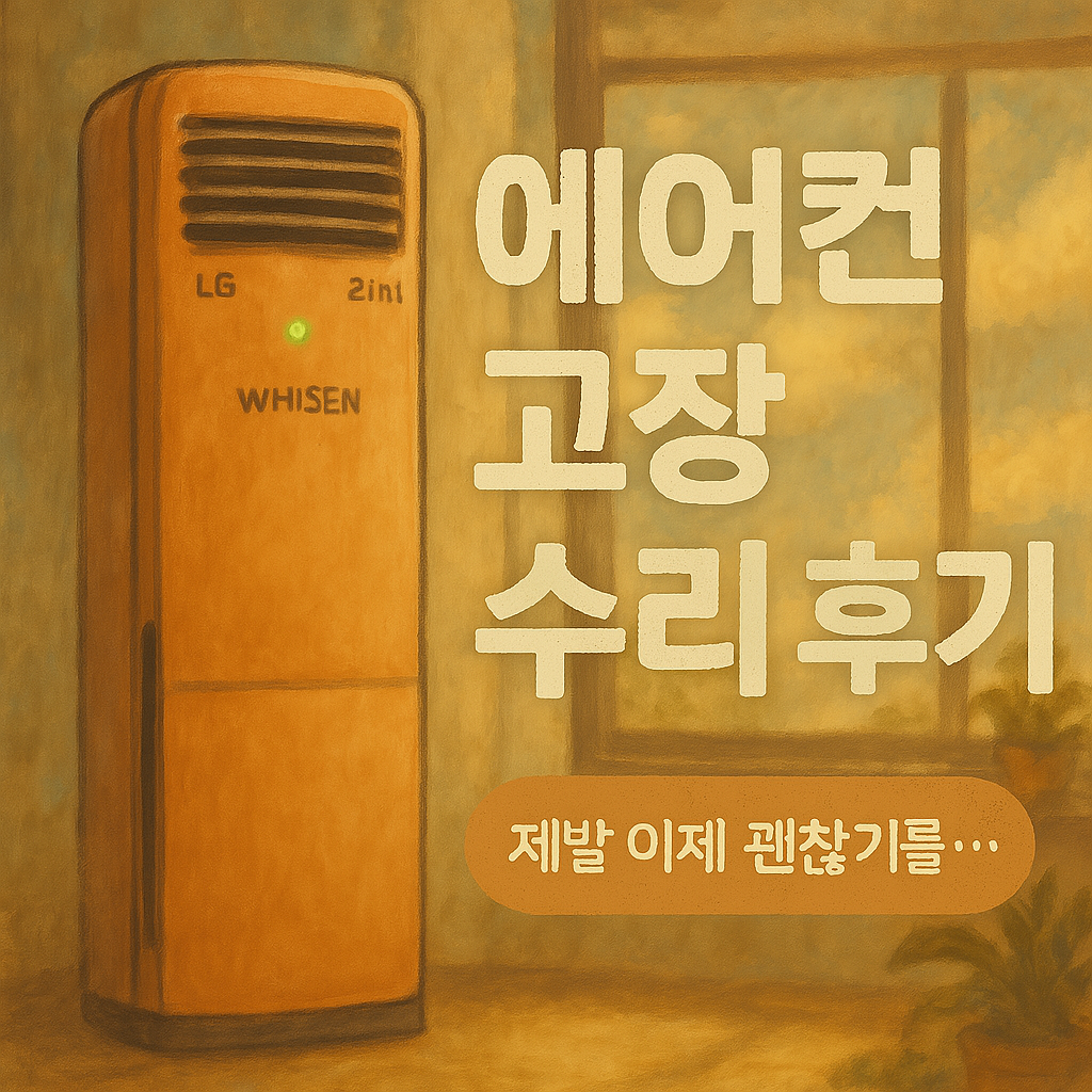 에어컨 고장 수리 후기