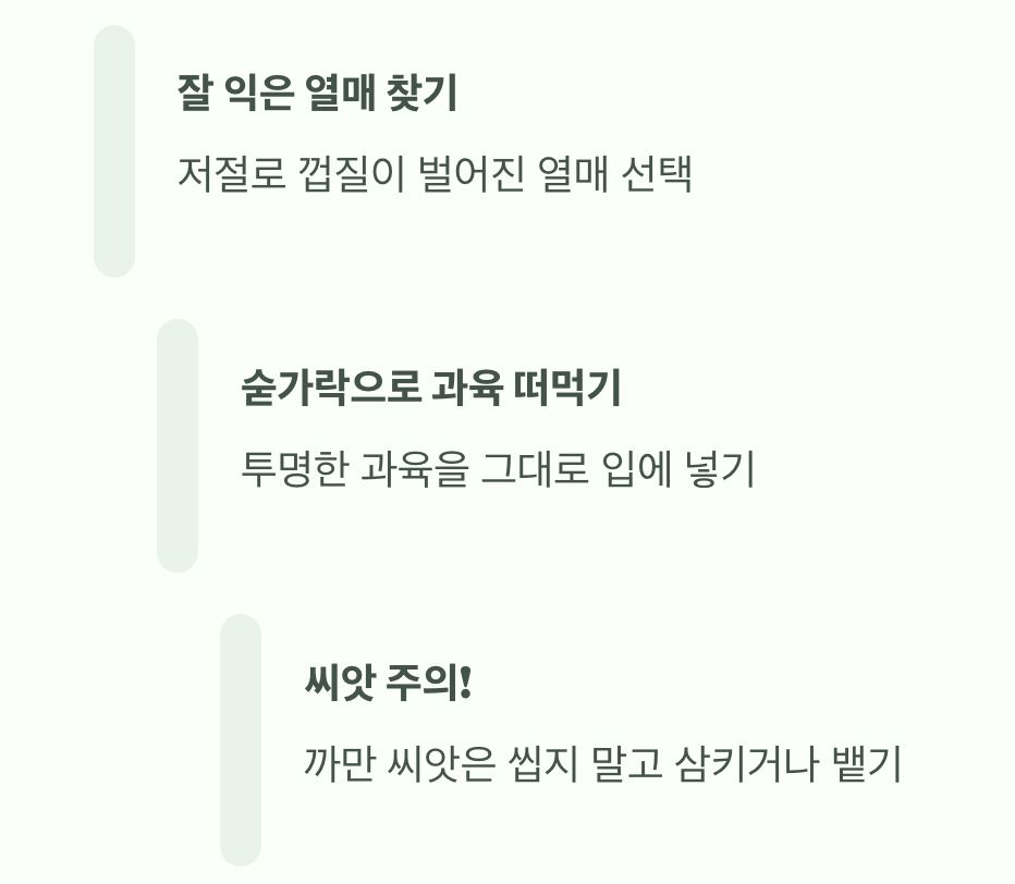 가장 맛있게 먹는 법, '숟가락' 하나면 끝!
