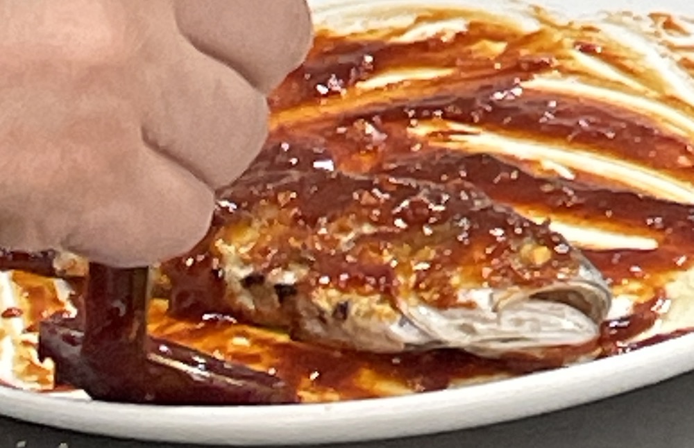 한식조리기능사 실기시험 준비 - 생선양념구이-양념 바르기