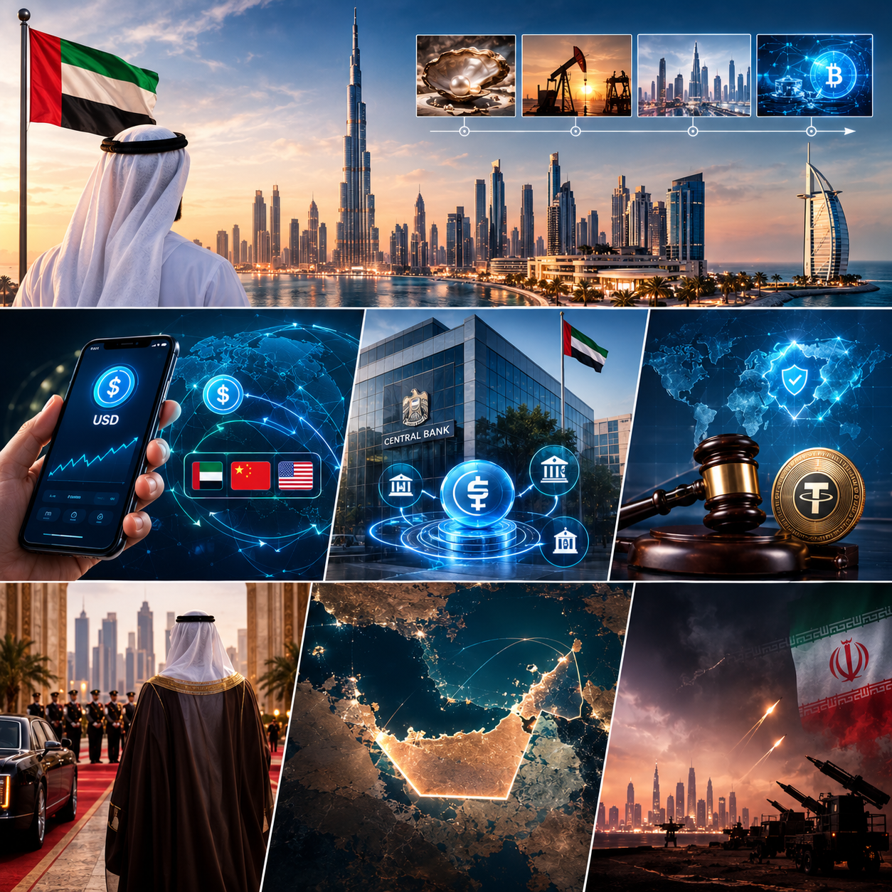 UAE 두바이 (역사, 디지털자산, 왕정)