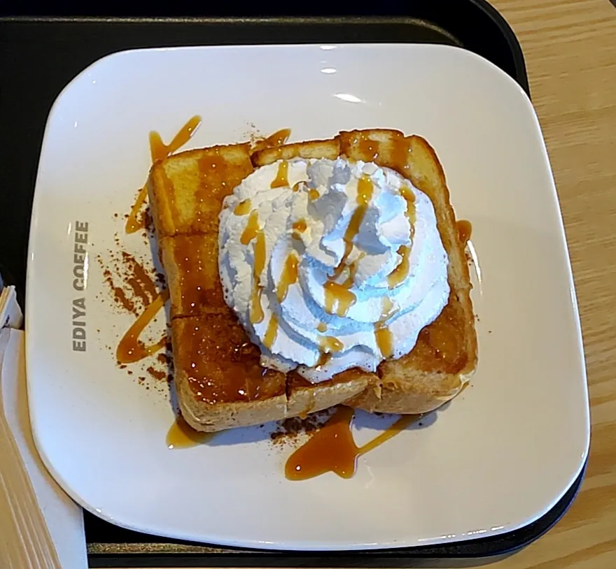 이디야커피-허니카라멜브레드