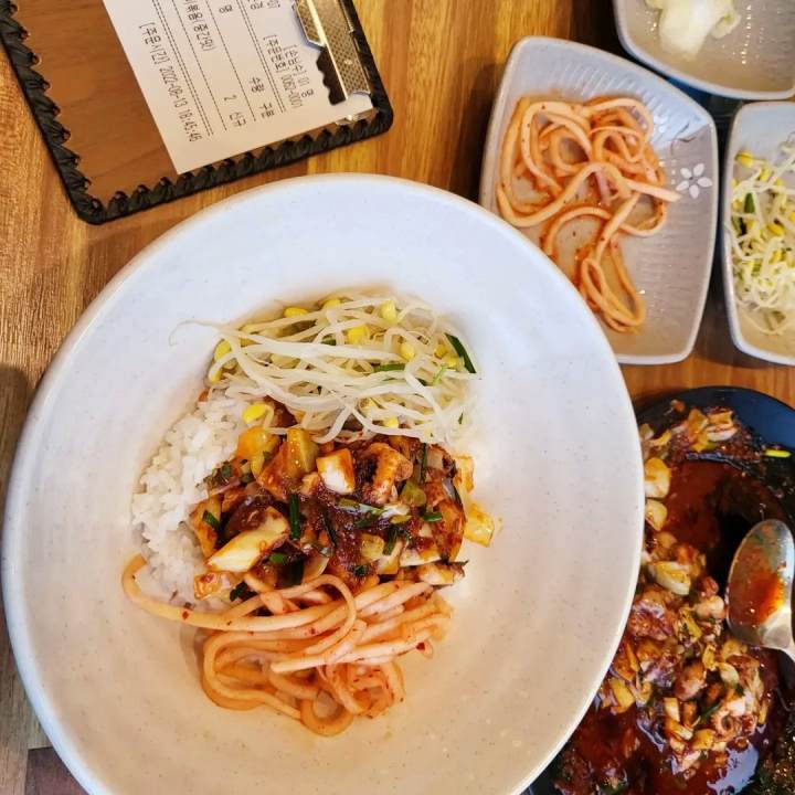 픽업 트렌드스페셜 히트맨 맛VS멋 논산 쭈꾸미 비빔 칼국수 맛집 추천