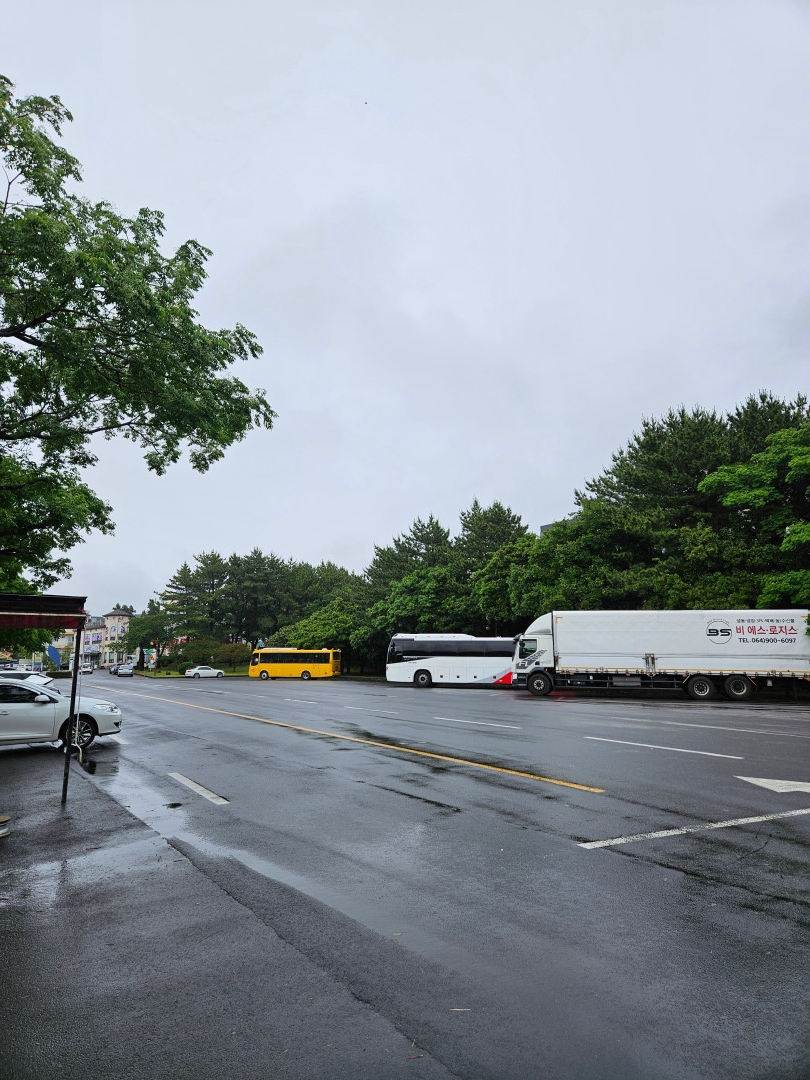 중문 천제연 폭포 주차장