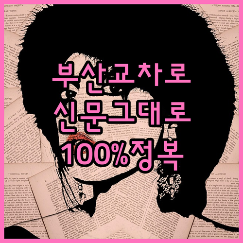 부산 교차로 신문 그대로 보기 이용 ..
