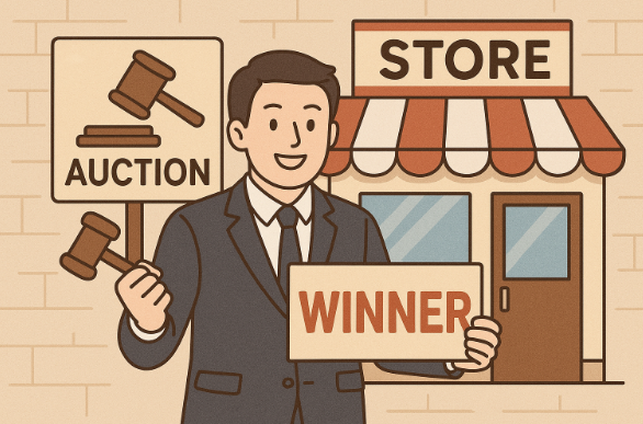 상가 낙찰 후 바로 임대