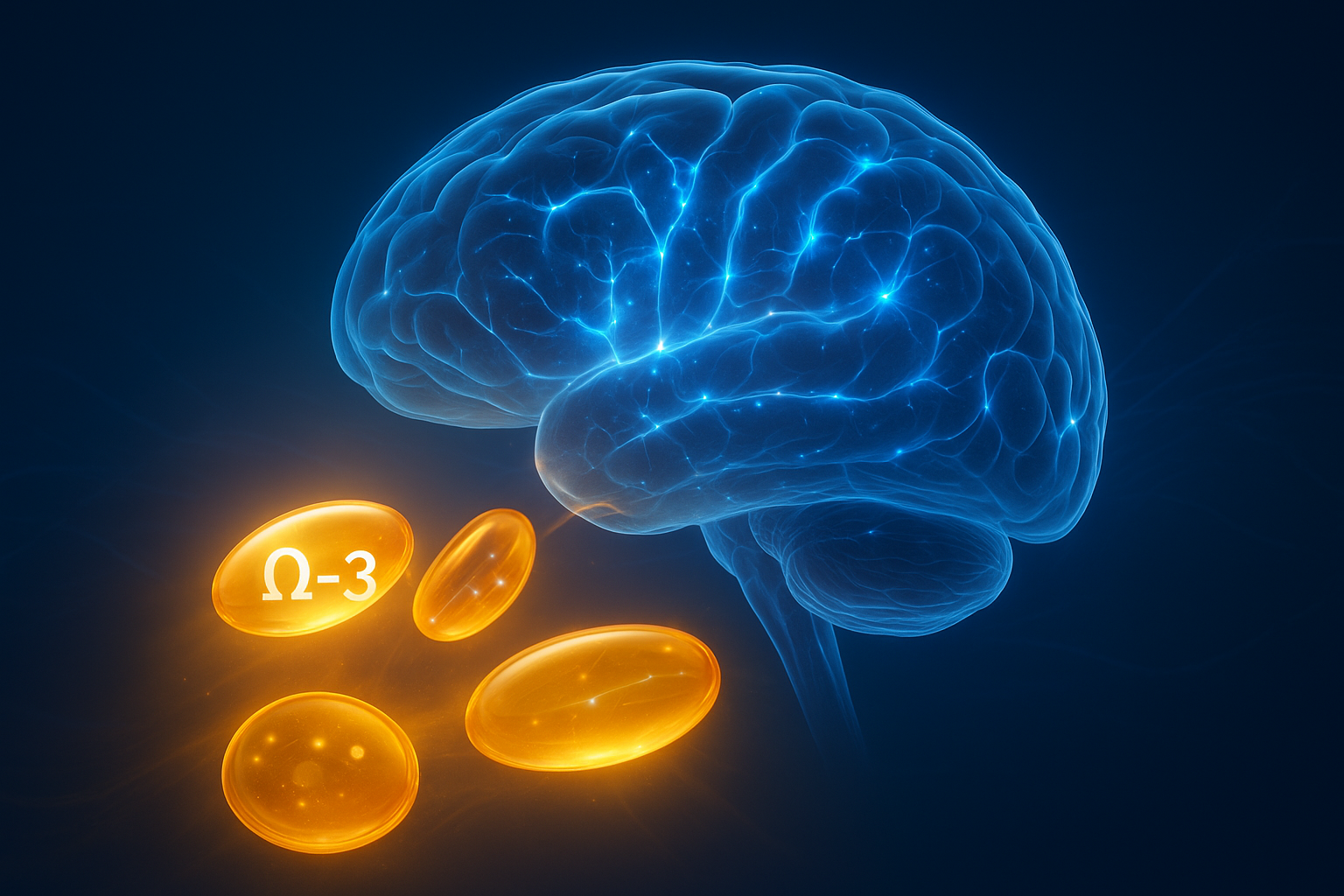 오메가 3는 신경 신호 전달을 원활하게 해줌