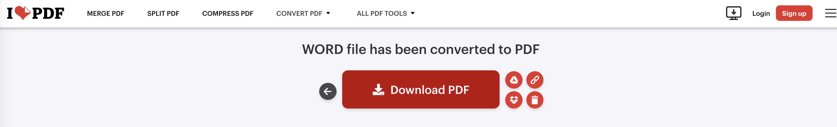 PDF 파일 변환 무료