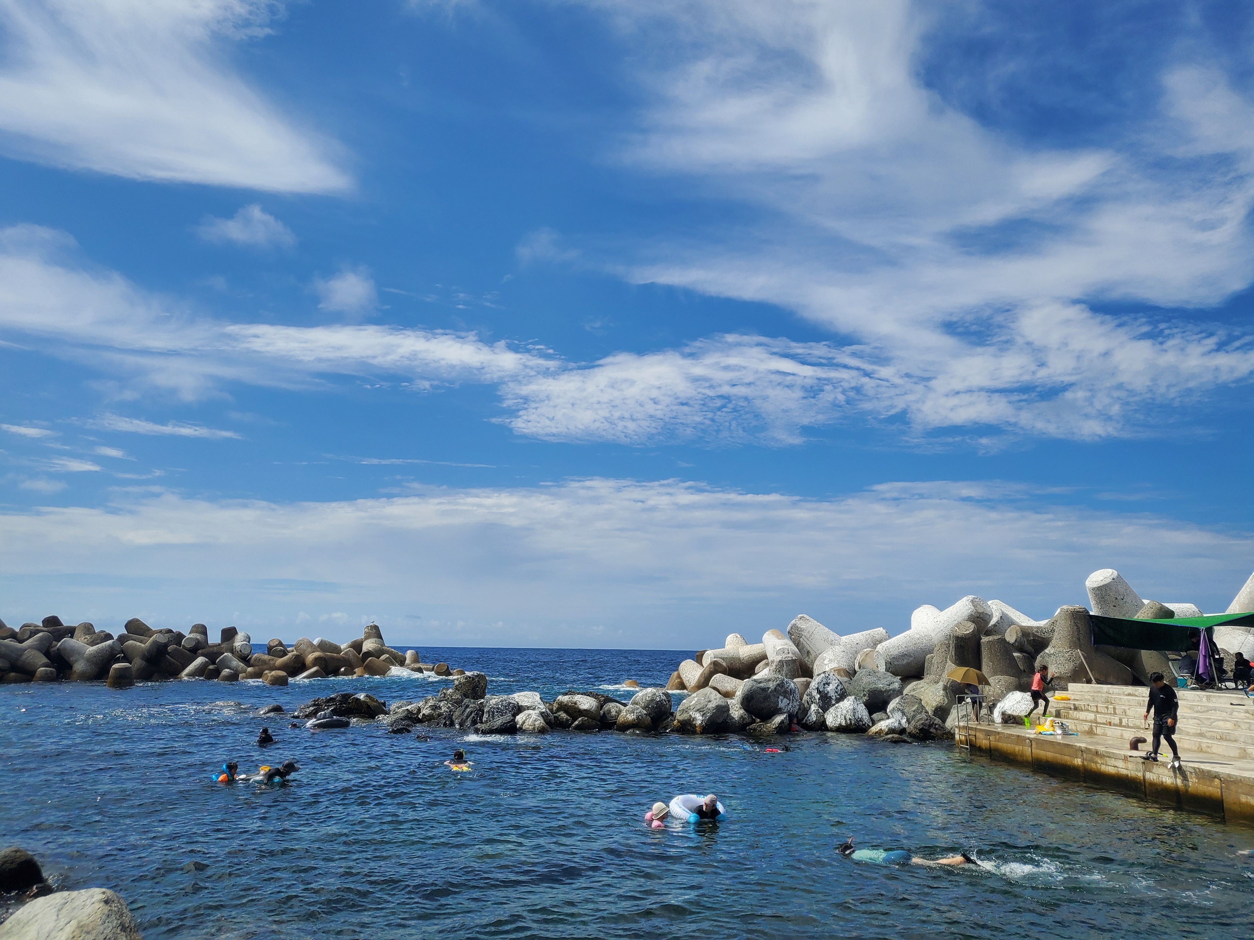 울릉도 스노쿨링 사진