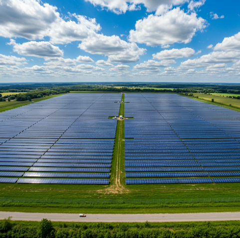 태양광 발전 사진