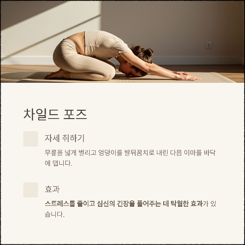 집에서 시작하는 요가 루틴 &ndash; 초보자도 쉽게 따라하는 동작 모음