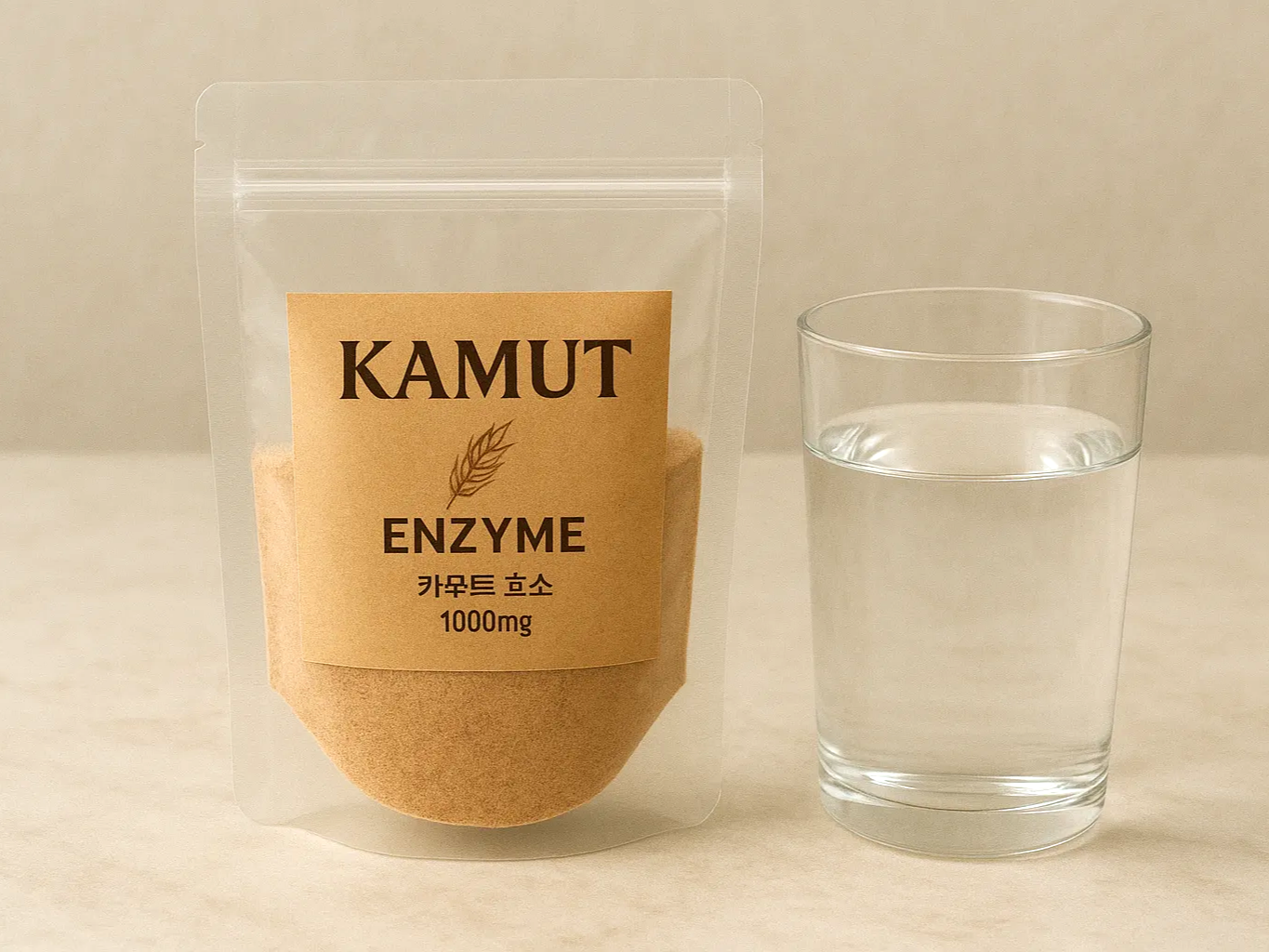 공복에 먹는 카무트 효소