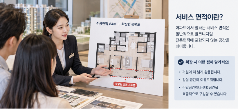 아파트 서비스 면적이란 무엇일까?