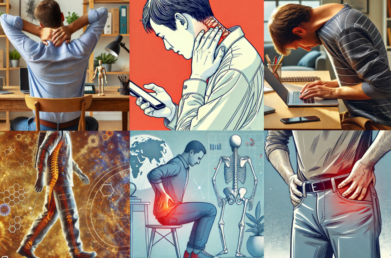 거북목과 골반 불균형 이미지