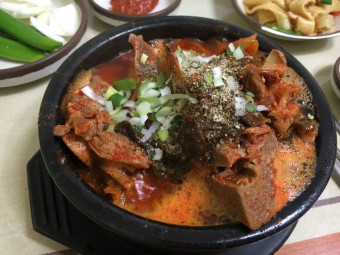 해장국 수제비