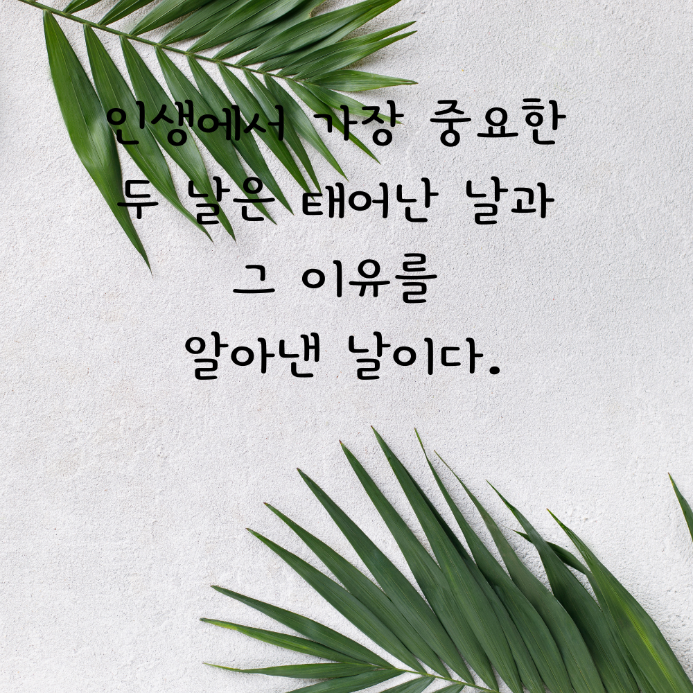 캘리그라피 짧고 좋은 글귀 인생 명언 모음