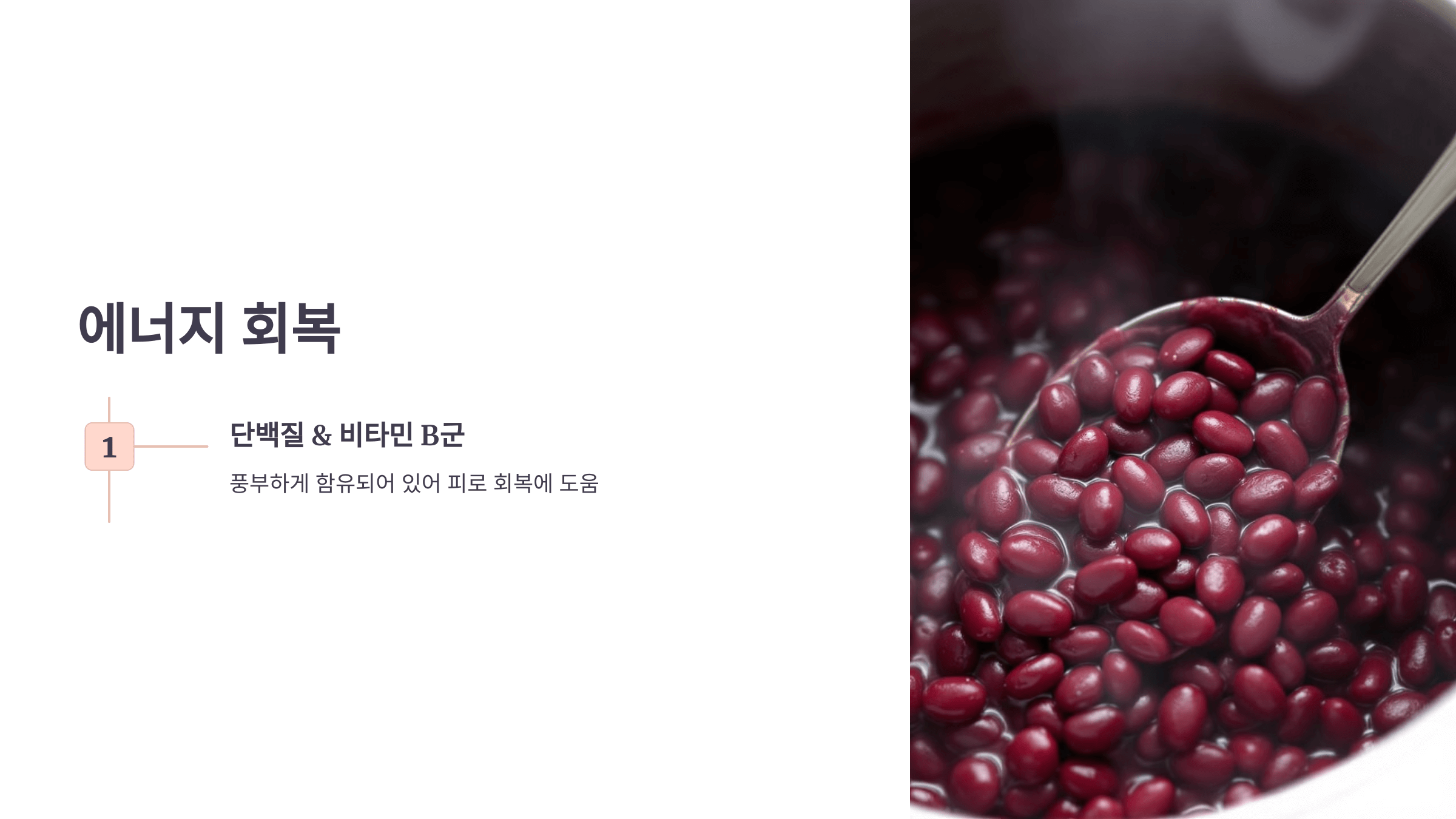 팥 사진입니다.