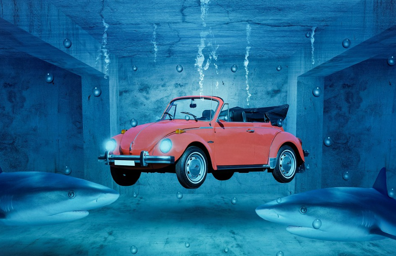 차량침수 - 침수차량보상 / 차량 침수 피해 보상 / 침수차량 구별법