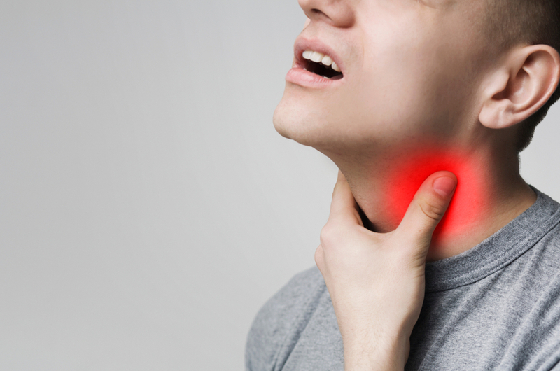 목에 가래낀 느낌