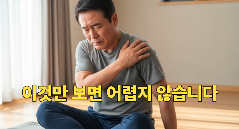 등근육 강화 느린 회복 모습