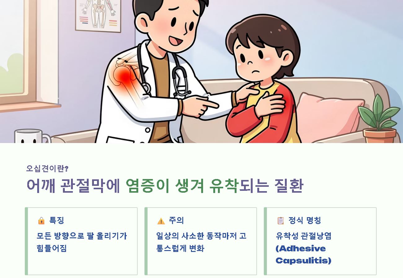 오십견 원인