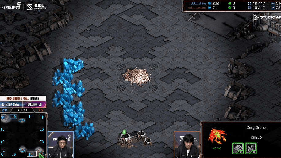 SSL 스타리그 24강 E조 최종전 이제동빌드