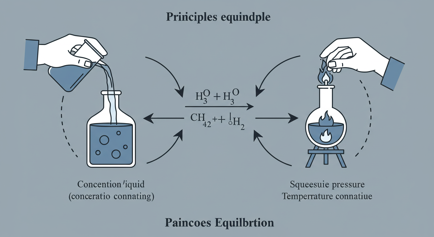 르 샤틀리에 법칙 완벽 해설: 농도, 압력, 온도에 따른 평형 이동