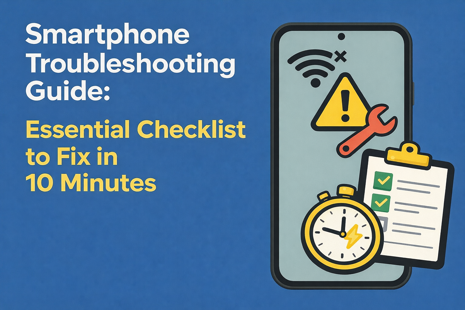 스마트폰 문제를 10분 안에 해결하는 초보자용 필수 점검표 썸네일 이미지