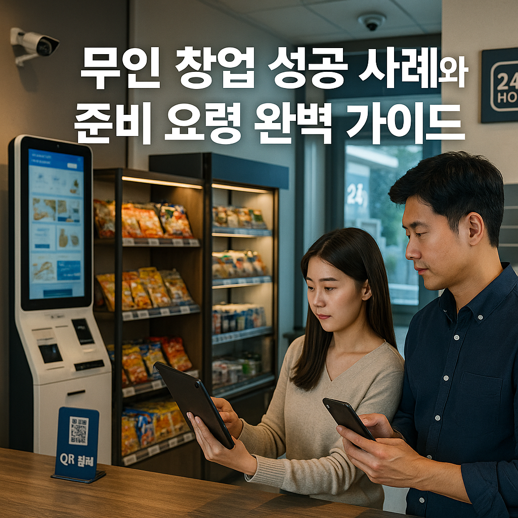 무인 창업 성공 사례와 준비 요령 완벽 가이드