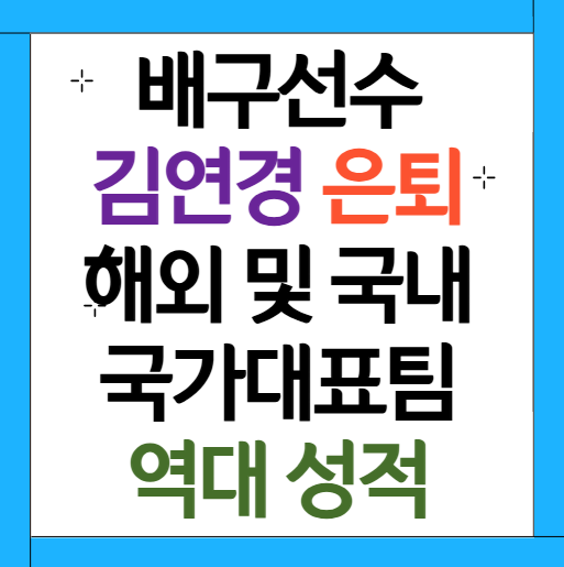 김연경 은퇴