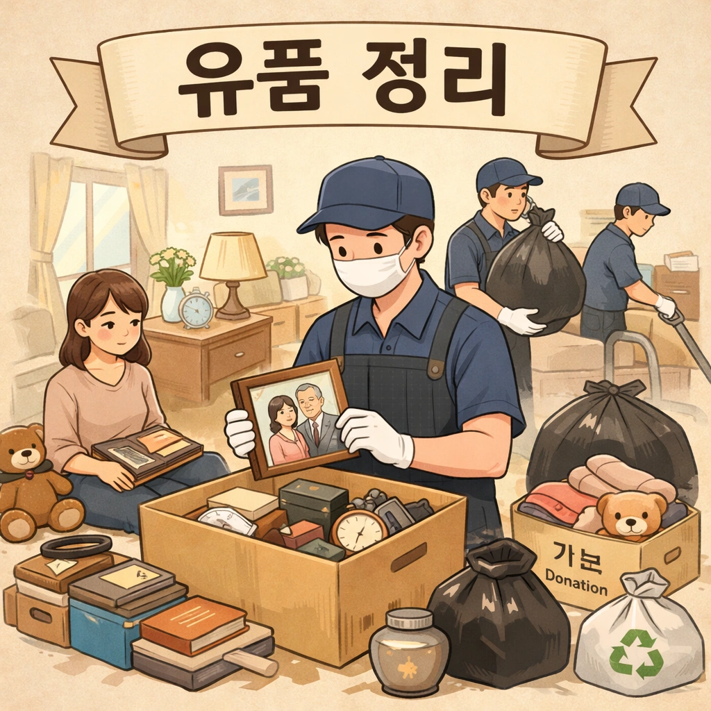 유품정리 최저가 견적 받는 방법 💰｜부담 줄이고 전문가에게 맡기세요