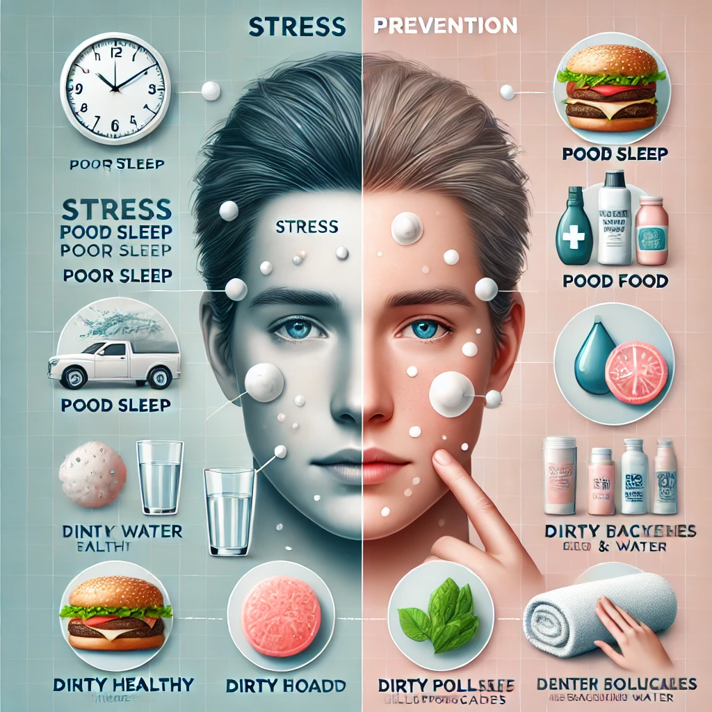 피부 트러블 원인과 예방법, 건강한 피부 만들기