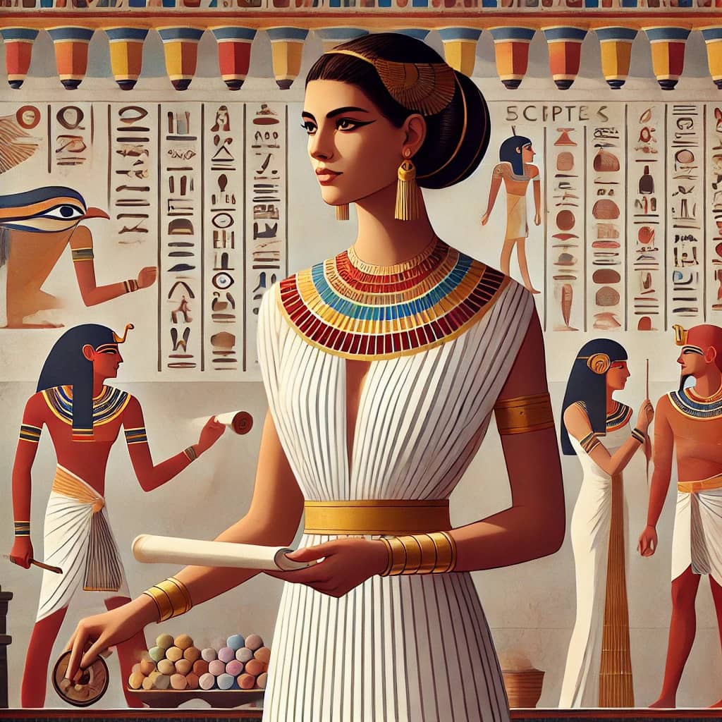 고대 이집트의 여류 사업가들: 여성들의 경제적 영향력