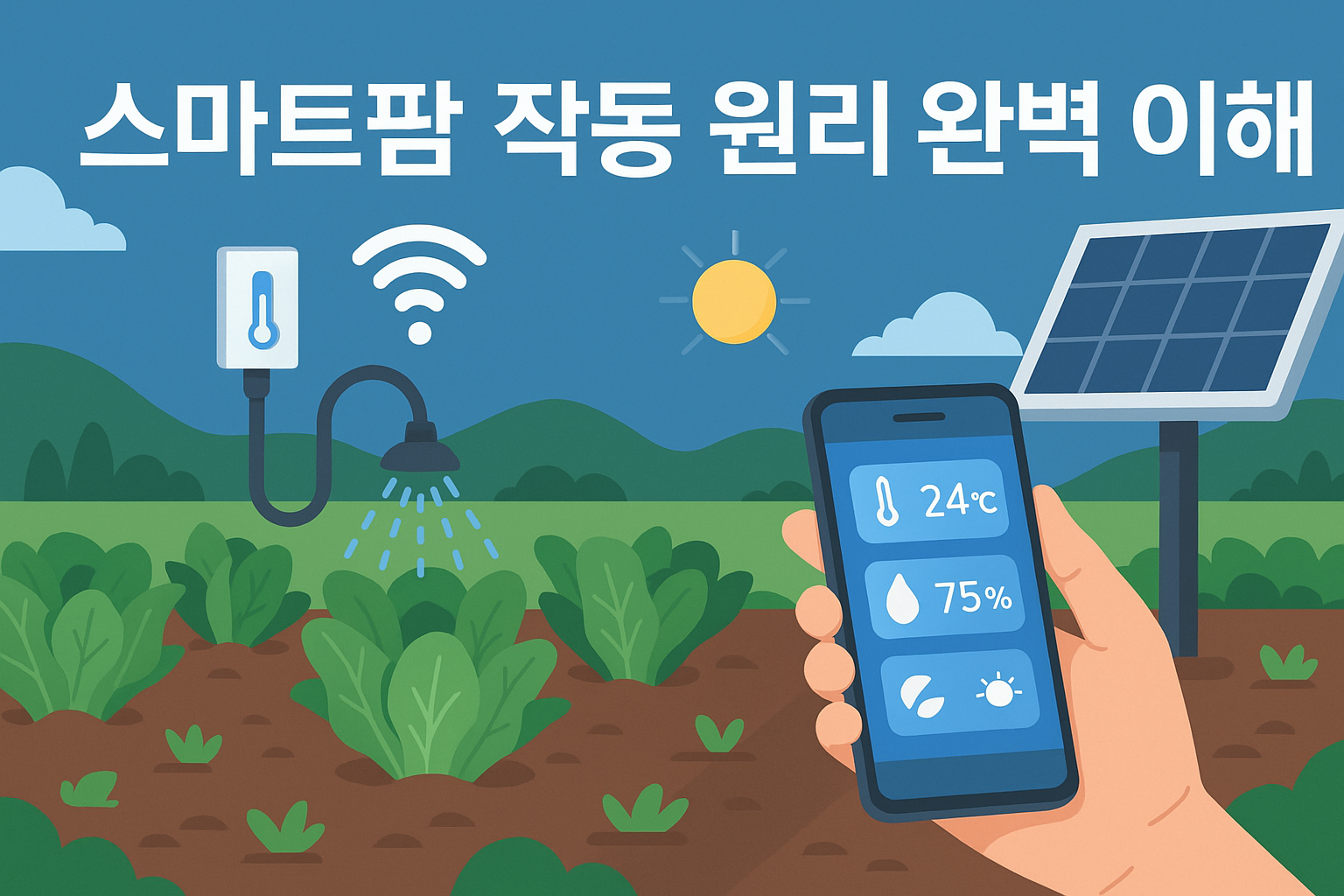 스마트팜 작동 원리 완벽 이해 관련 이미지