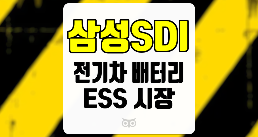삼성SDI, 전기차 배터리 시장의 변화와 ESS 성장 가능성